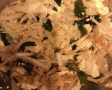 簡単　お豆腐と玉ねぎとワカメのナムル作り方4写真
