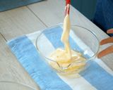 スポンジケーキ・桃のショートケーキ※動画作り方11写真