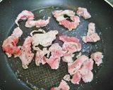 汁なし純豆腐?!豚キム豆腐作り方1写真