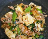 汁なし純豆腐?!豚キム豆腐作り方4写真