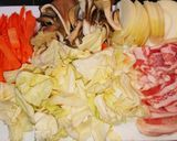 超簡単！野菜たっぷり白だし焼きうどん！作り方1写真
