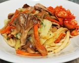 超簡単！野菜たっぷり白だし焼きうどん！作り方7写真