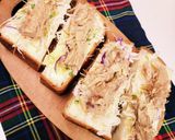 ◇鯖フィレのoil漬けでオープンサンド◇作り方3写真