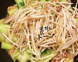 チンゲン菜deもやし豚炒め作り方12写真