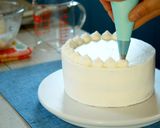 スポンジケーキ・桃のショートケーキ※動画作り方35写真