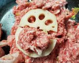 もっちり蓮根の挟み焼き~*作り方3写真