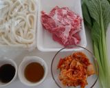 本技おいしいキムチの豚キムチ焼きうどん作り方2写真
