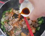 本技おいしいキムチの豚キムチ焼きうどん作り方7写真