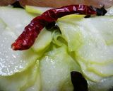ハヤトウリの突き出し♪作り方2写真
