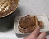 松屋の！トンテキ　シャリアピンソース♪作り方7写真