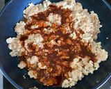 鶏ひき肉と高菜漬けの台湾ミンチ風♪作り方5写真