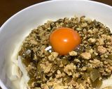鶏ひき肉と高菜漬けの台湾ミンチ風♪作り方9写真