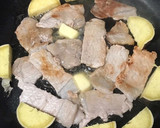 お弁当用☆豚肉とさつまいものバター炒め作り方4写真