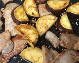 お弁当用☆豚肉とさつまいものバター炒め作り方5写真
