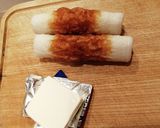 キムチとクリチのちくわのおつまみ作り方1写真