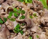 豚細切れ肉の新生姜炒め作り方4写真
