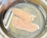 鳥ささみと♡きゅうりの梅肉ザーサイ和え作り方5写真