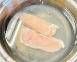 鳥ささみと♡きゅうりの梅肉ザーサイ和え作り方5写真