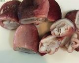 タコ頭の辛子マヨあえ作り方3写真