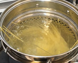 簡単！鮭としいたけの和風パスタ✨作り方4写真