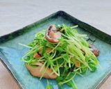 豆苗としめじのナムル作り方15写真