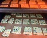 野菜クラッカーほうれん草&トマト作り方12写真