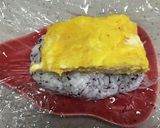 弁当♡朝ごはん♡厚焼き卵のおにぎり作り方2写真