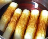 いんげんと人参の竹輪詰めの煮物作り方2写真