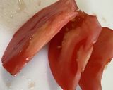 トマトの天ぷら作り方1写真