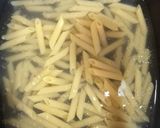 簡単オーブンにお任せトマトクリームペンネ作り方1写真