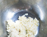 冷凍豆腐と卵の生地でヘルシーお好み焼風♪作り方1写真