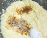 冷凍豆腐と卵の生地でヘルシーお好み焼風♪作り方3写真