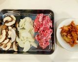 ボリューム満点！うま辛キムチスープ作り方1写真
