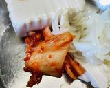 ＊玉ねぎと豆腐のキムチ和え＊作り方1写真