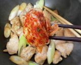 「本技 おいしいキムチ」で作る鶏キムチ作り方6写真