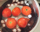 丸ごとトマトの京風冷やしおでん　夏おでん作り方6写真