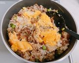 アスパラと焼肉のふんわりたまごチャーハン作り方9写真