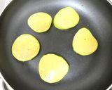 HMと粒あんで。おやつにミニ抹茶どら焼き作り方5写真