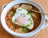 土鍋で汁なしキムチラーメン作り方4写真