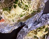 鮭のマヨポンバターホイル焼き作り方2写真