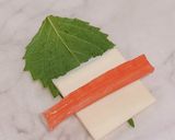 カニカマ大葉チーズ巻き作り方5写真