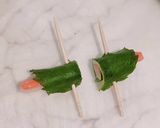 カニカマ大葉チーズ巻き作り方8写真