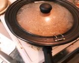 鶏肉と野菜出汁のパエリア(魚介類なし)作り方8写真
