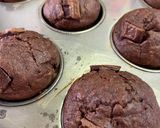ふわふわ♡チョコバナナマフィン作り方7写真