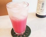 ざくろ酢のグレープフルーツ割り作り方2写真