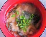 わかめと春雨の味噌汁作り方4写真
