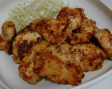 簡単！お肉柔らか♪鶏胸肉のごまマヨ炒め♪作り方5写真