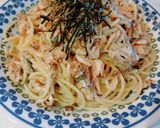 骨粗鬆症にカルシウム！桜えびと鯖缶パスタ作り方6写真