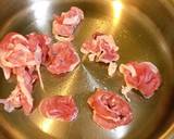 【疲労回復】豆腐とニラと豚肉の味噌煮込み作り方1写真