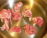 【疲労回復】豆腐とニラと豚肉の味噌煮込み作り方1写真
